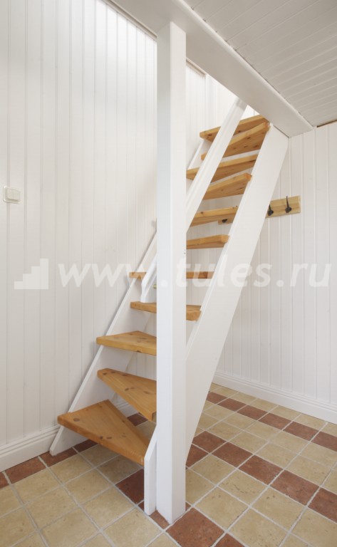 Особенности конструкции лестницы гусиный шаг
